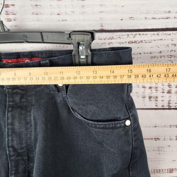 Vintage Levi’s Silvertab Loose Fit Jeans Black Denim 501 USA Made W31 L32 90s - Picture 9 of 10